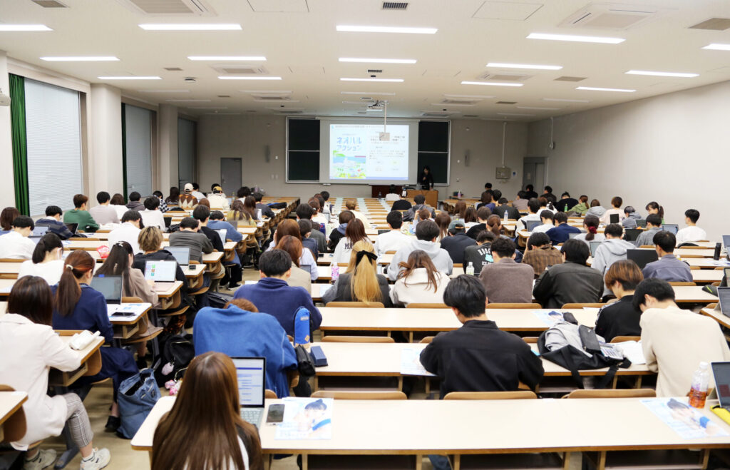 神戸大学の講義の様子